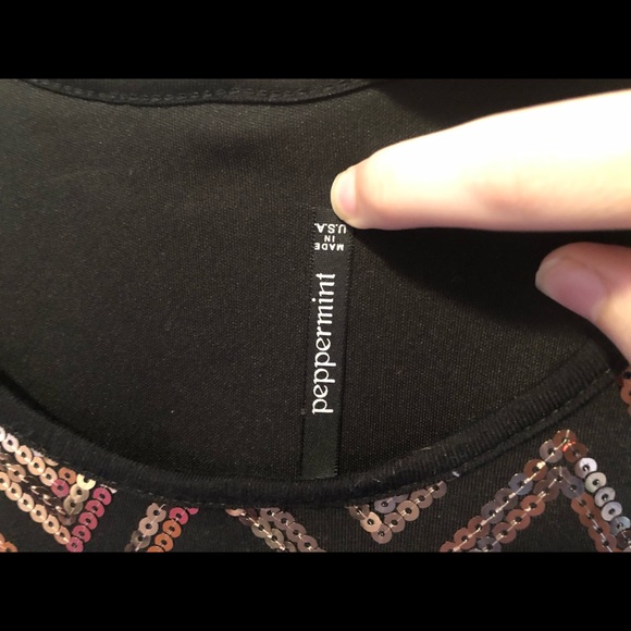 PEPPERMINT sequin dress - Picture 4 of 4